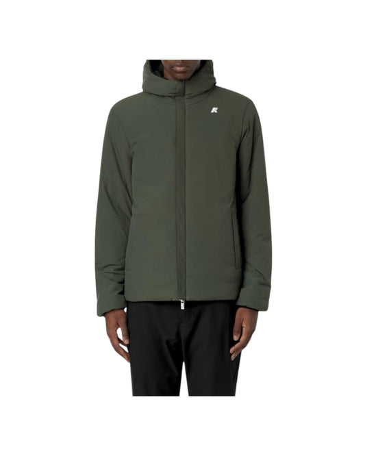 Giacca reversibile uomo Black pure-green blackish K6128VW AH3 K-way 