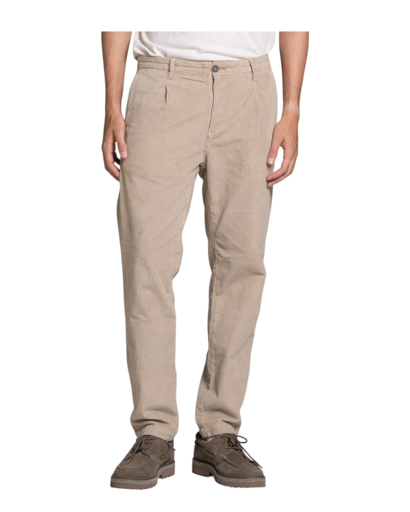 Pantalone in velluto Sand MIHARA V05C42 IMPURE