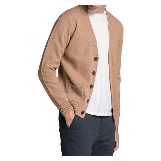 Cardigan Chad in lana Almond CHAD WN8244 IMPURE 