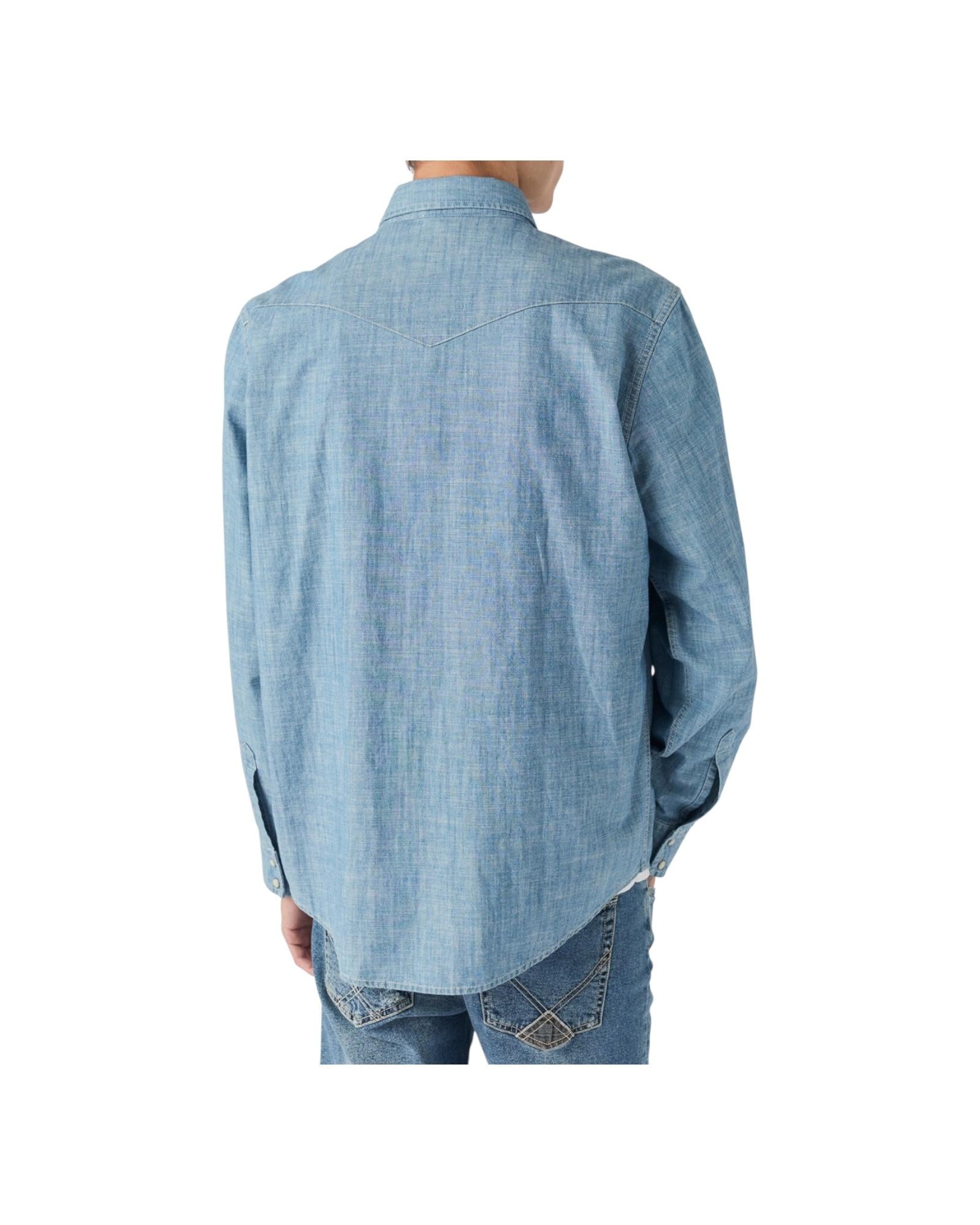 Camicia Uomo Martin in denim chambray RRU400CG370111 C0999 ROY ROGER'S 