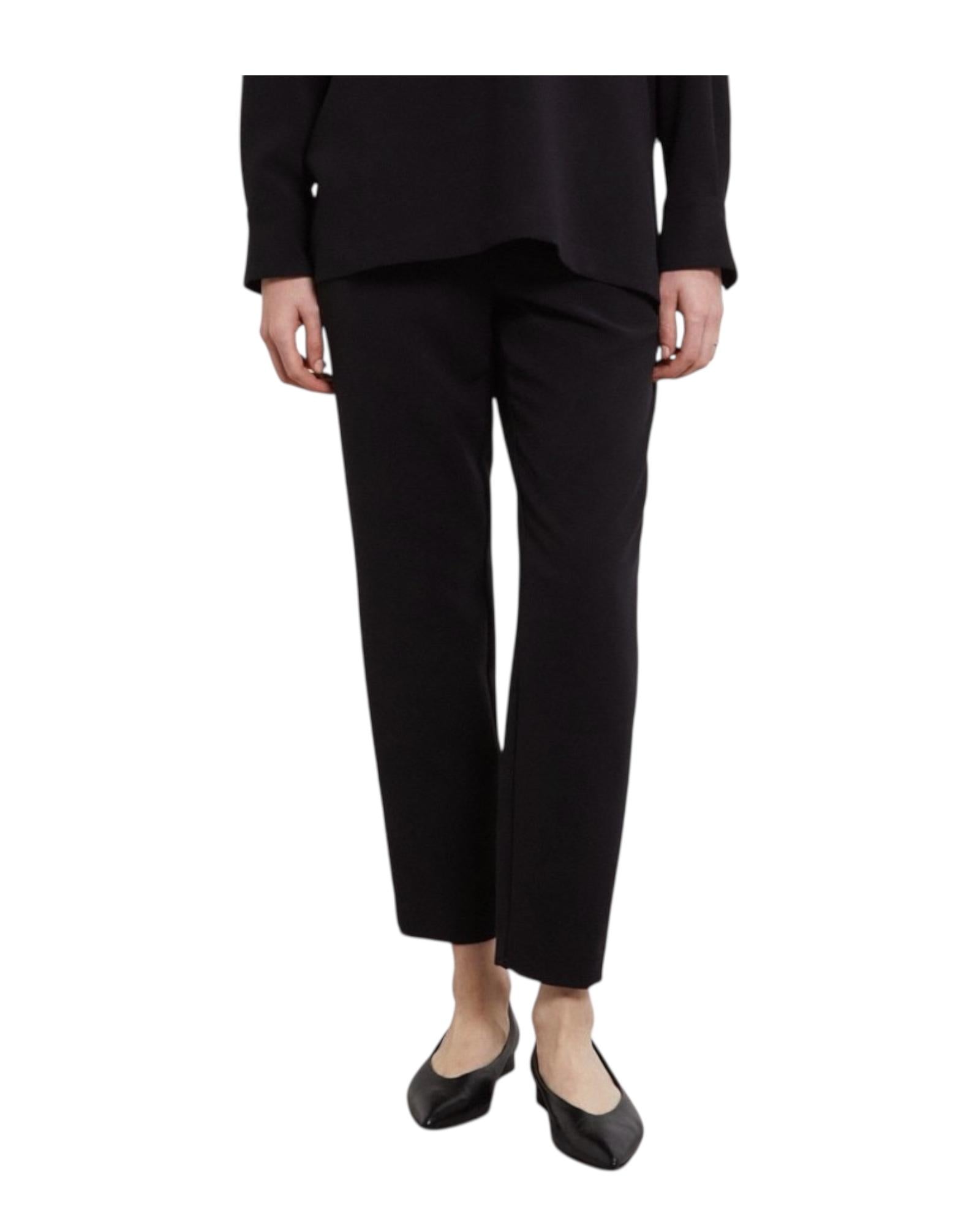 Pantalone alla caviglia Nero LIM DP9613 NERO OTTOD'AME