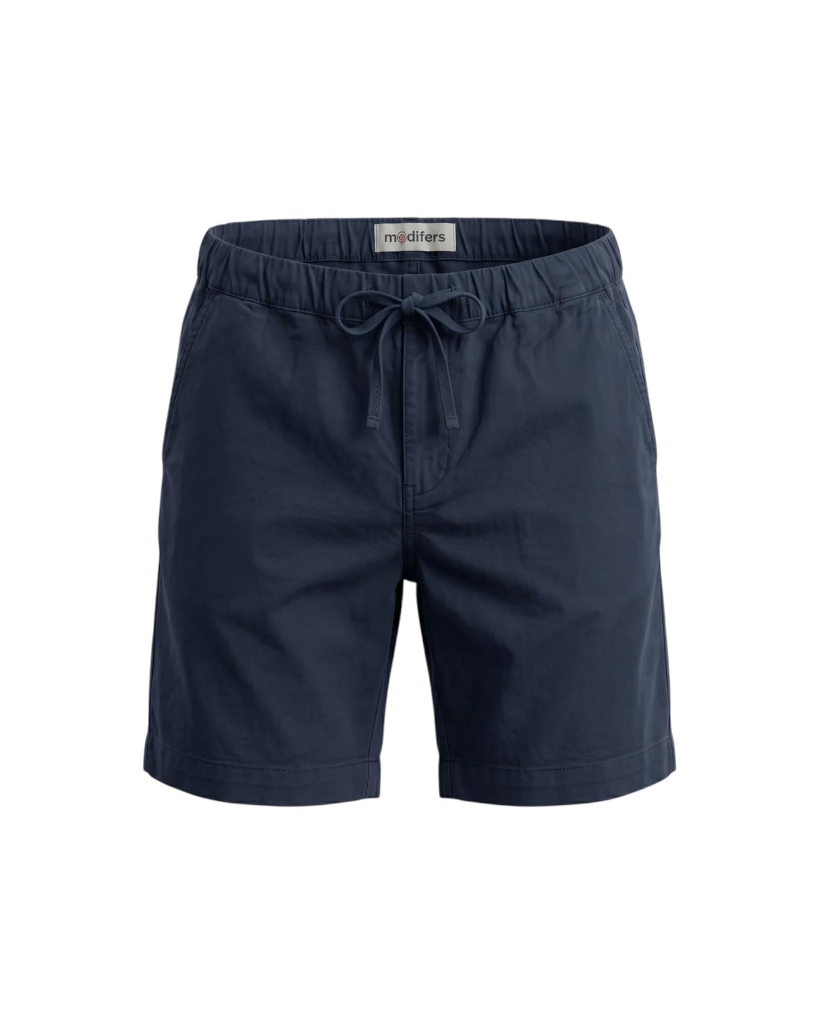 Bermuda misto lino Dark navy 207 CARDIFF MISTO LINO OLD DARK NAVY MODFITTERS 