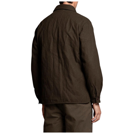 Overshirt in lana Army green ROY W0Q2330 IMPURE 