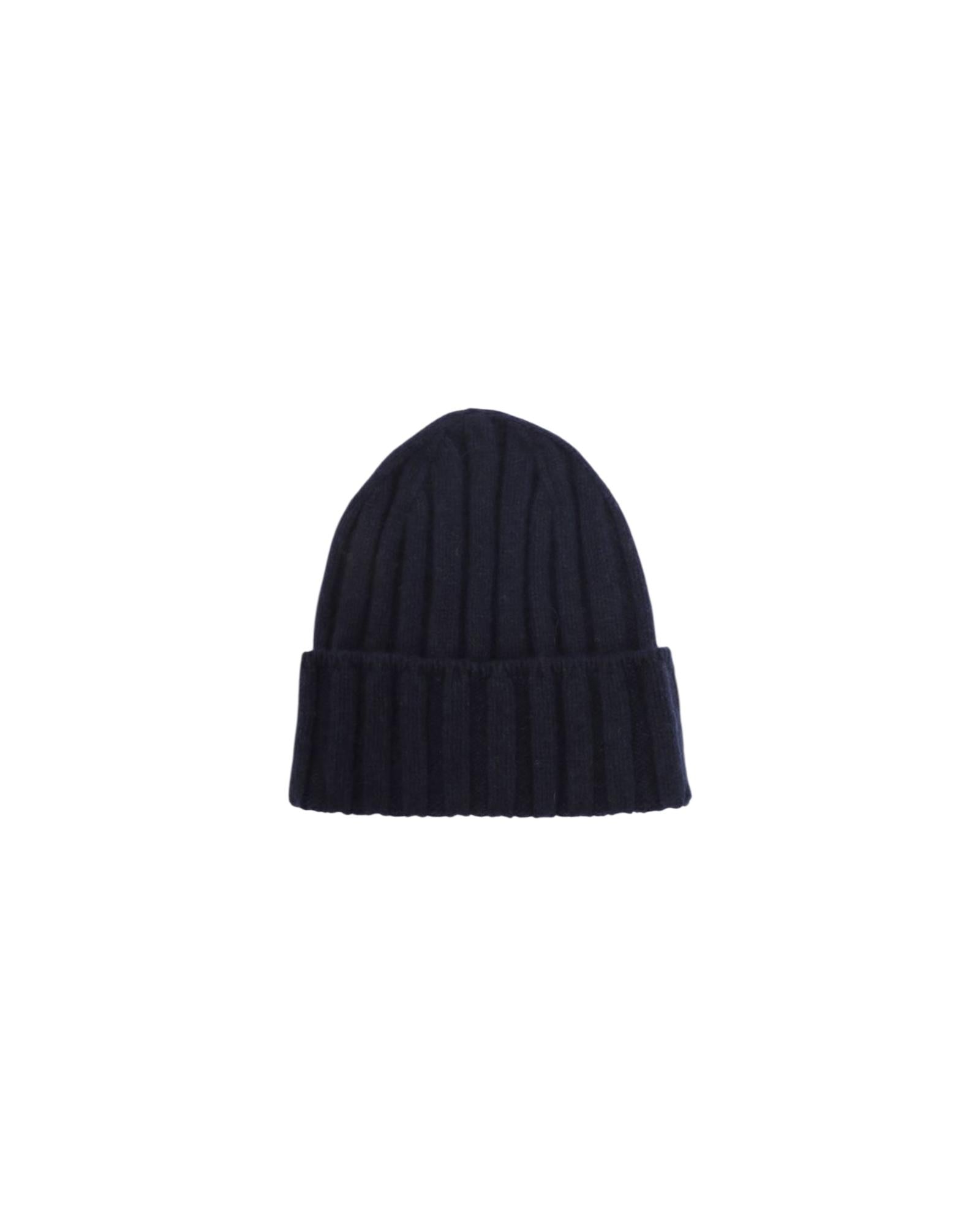 Cappello uomo in cashmere Navy W9010 113 BL'KER 