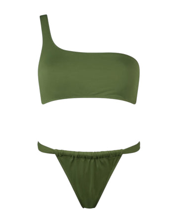 Slip donna Noelle verde militare NOE0001 00019H MC2 SAINT BARTH 