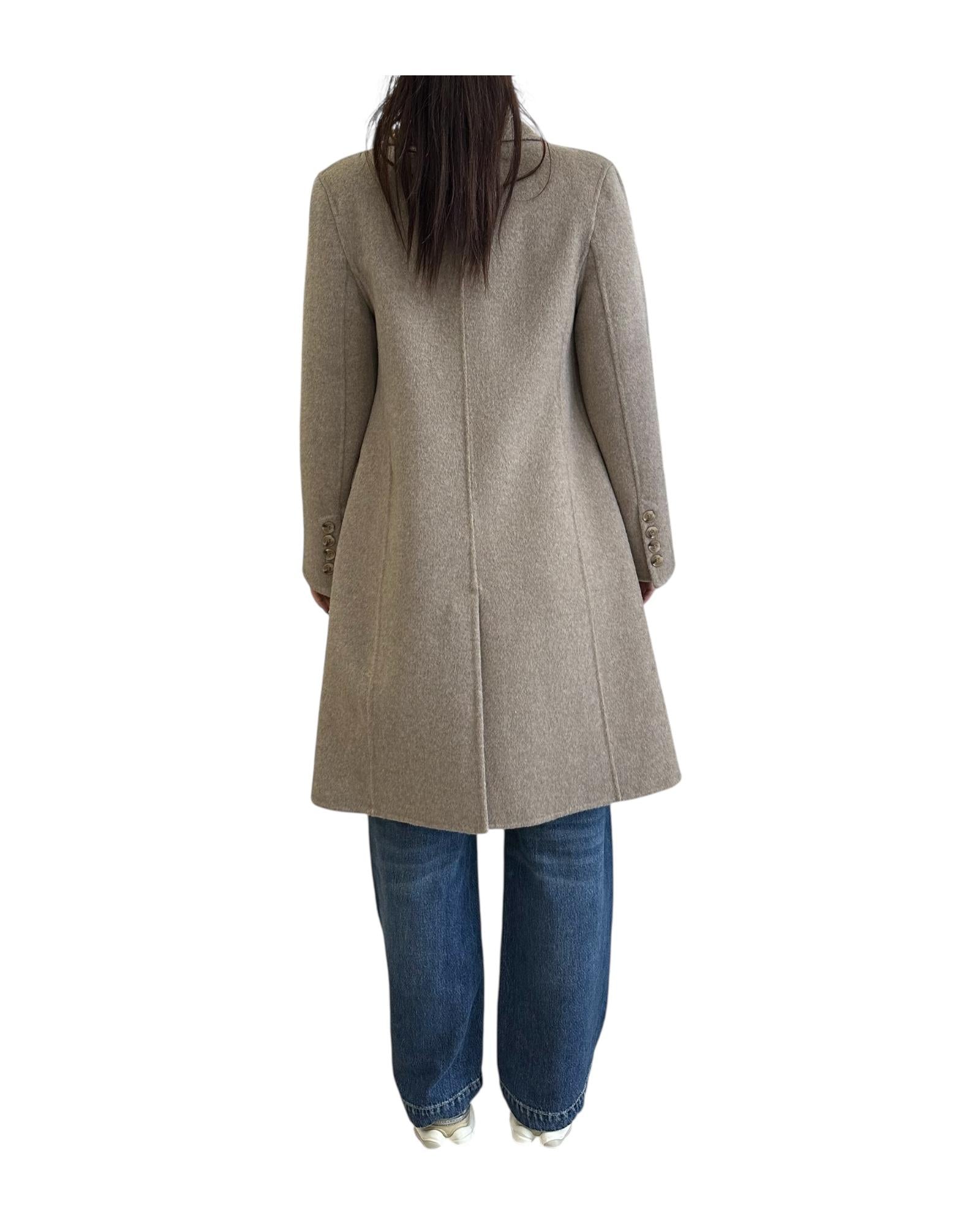 Cappotto Visone melange TF0073 VISONE MELANGE VICOLO 