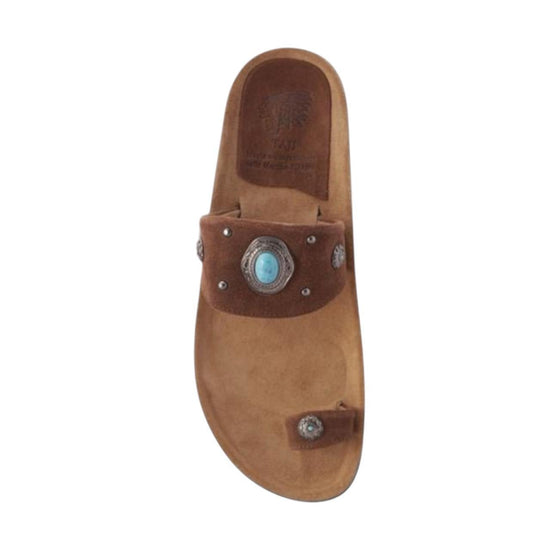 Sandalo brahma Suede Castagna BRAMMA SUEDE CASTAGNA TAJI 