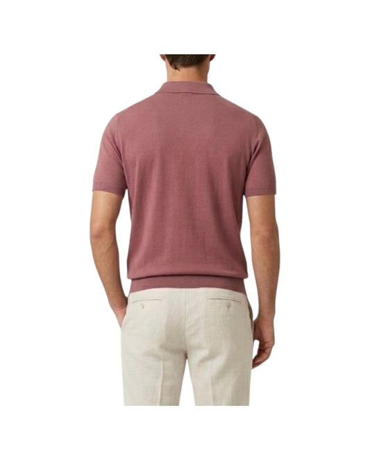 Polo senza bottoni Wine M5425 WINE +39MAsq 