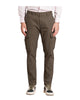Pantalone Cargo in twill Military green
