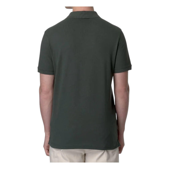 Amedee Pique tinta unita green blackish K5127BW WMR K-WAY 