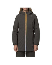 Giacca reversibile da donna Black olive green oak