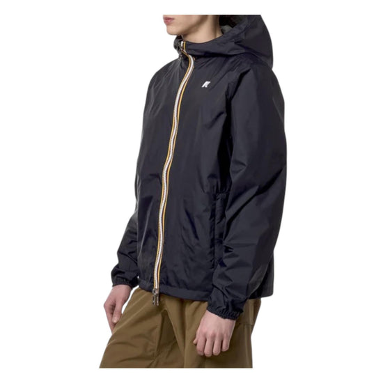 Giacca corta reversibilie Blue depth Beige K2124EW B1A K-WAY 