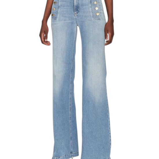 Jeans Judith con bottoni, blu chiaro. DD5079 DENIM CHIARO VICOLO 