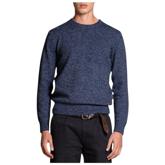 Maglione in moulinè Indigo DUKE WN7C53 IMPURE 