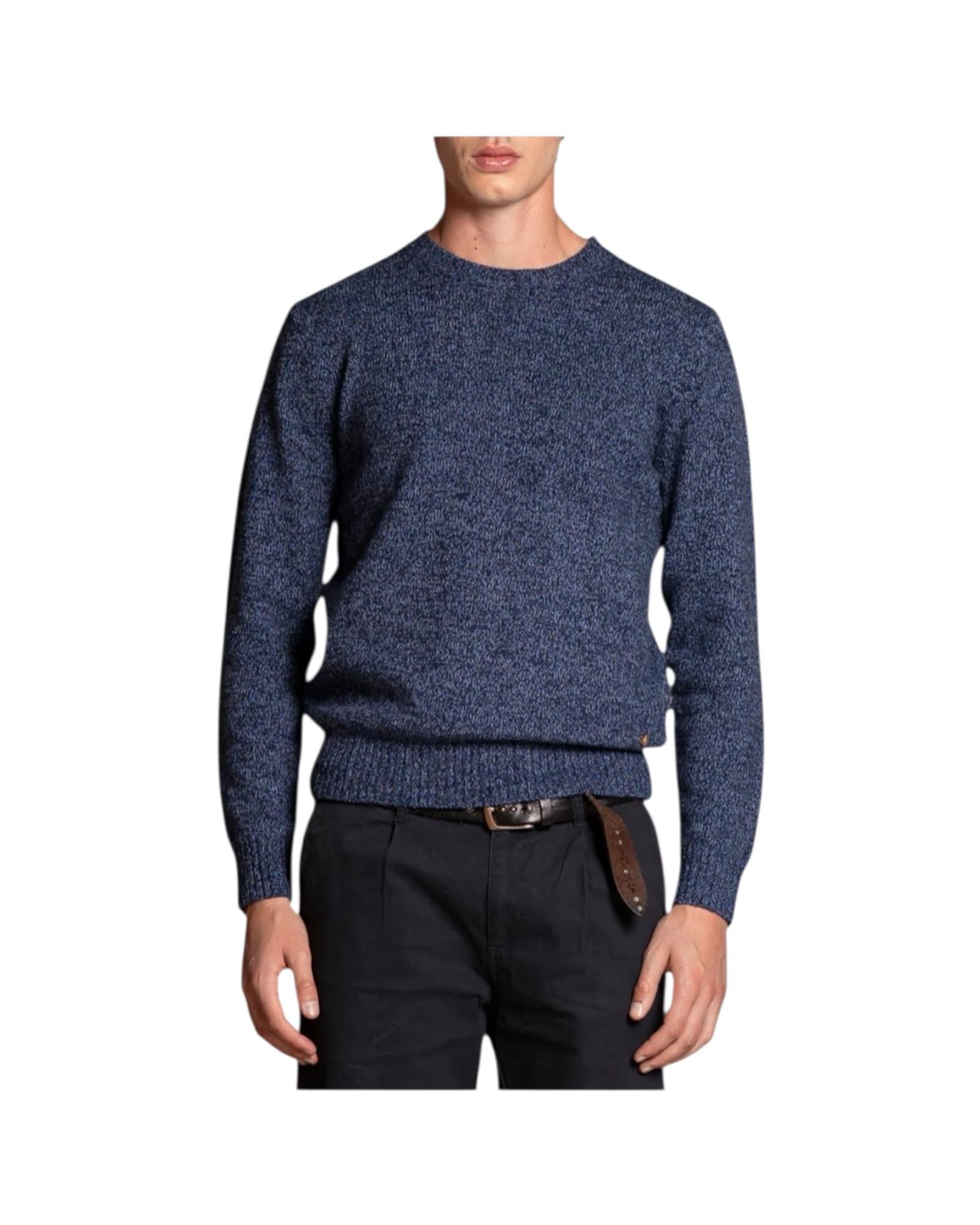 Maglione in moulinè Indigo DUKE WN7C53 IMPURE 
