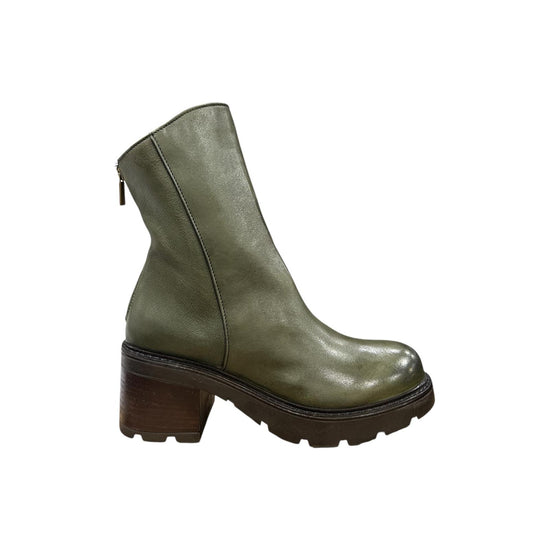 Stivaletto in pelle Oliva 2272 ALASKA OLIVA NICHE 