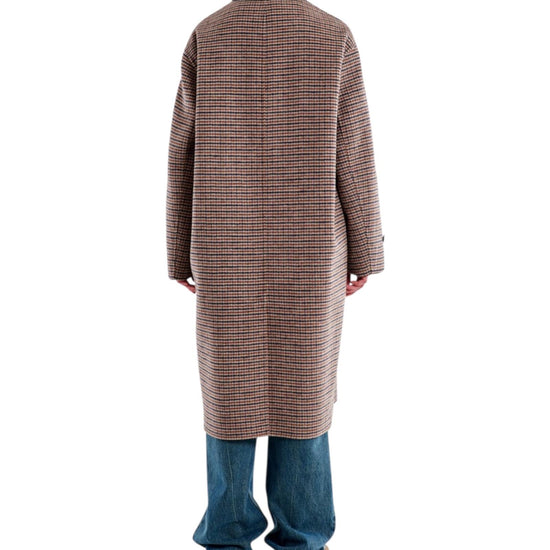 Cappotto a quadri Moro TF0017 MORO VICOLO 