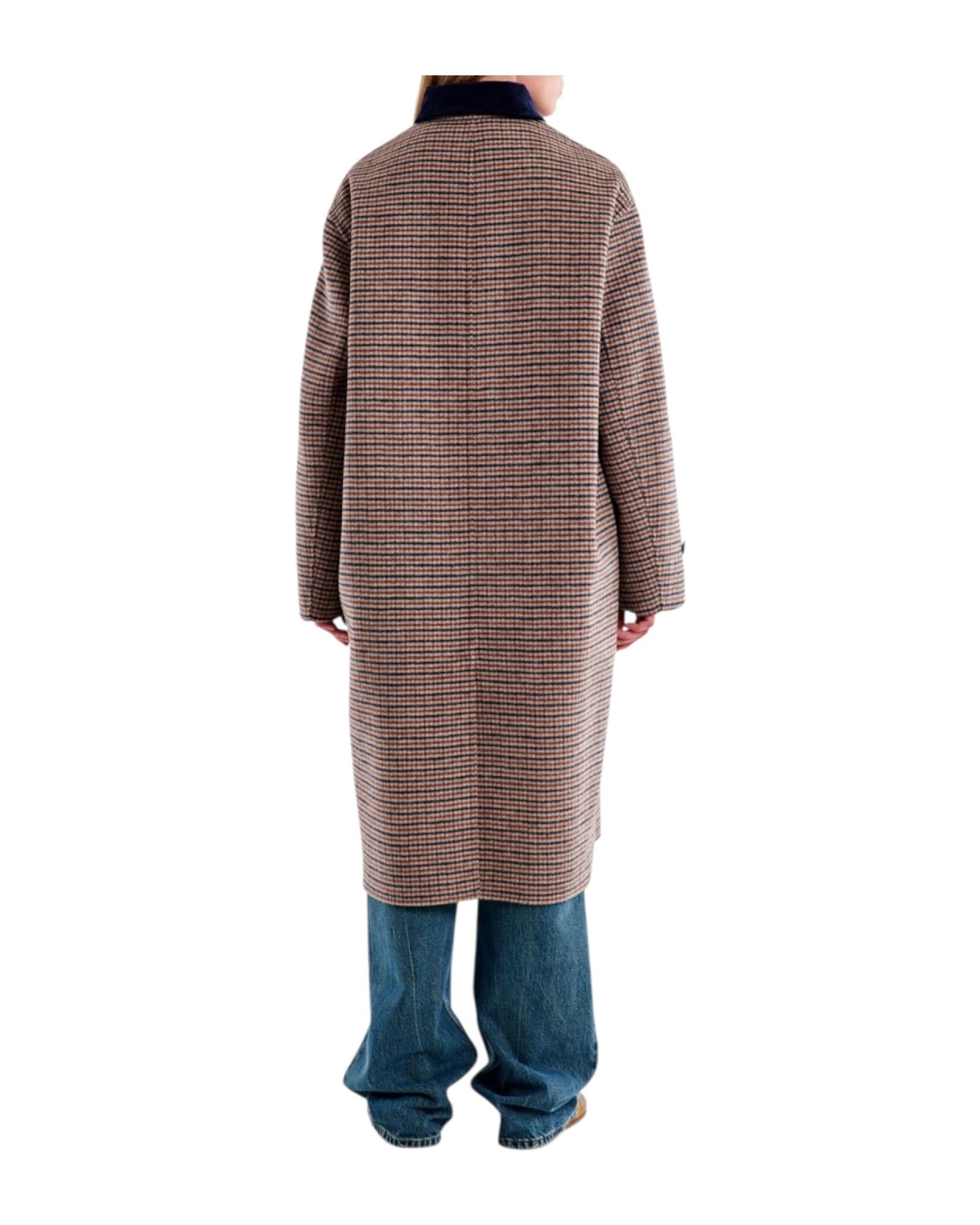 Cappotto a quadri Moro TF0017 MORO VICOLO 