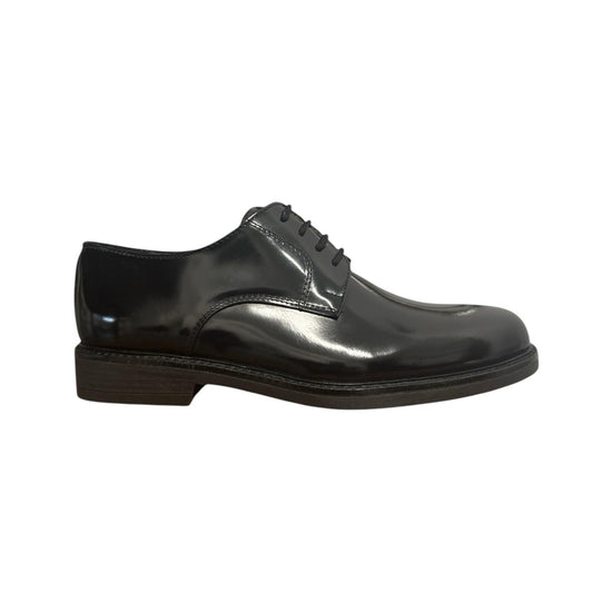 Derby in pelle Nero 720 ABRASIVATO NERO ANTICO CALZATURIFICIO ARTIGIANO 