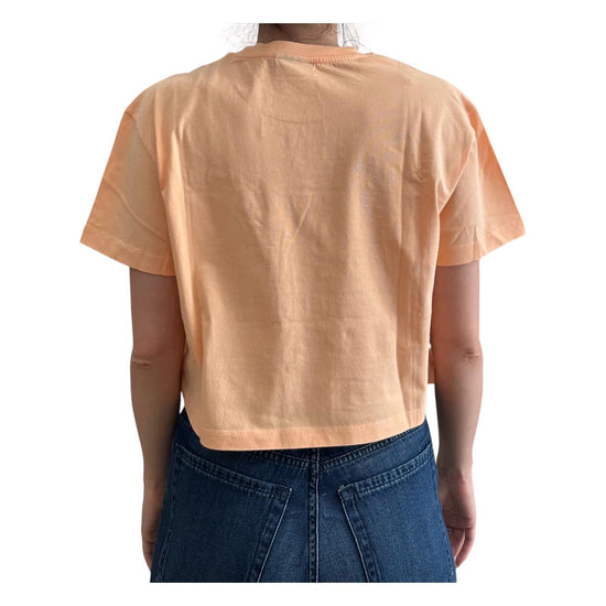 T-shirt crop Arukia arancio ARUKIA 70031 SAVE THE DUCK 