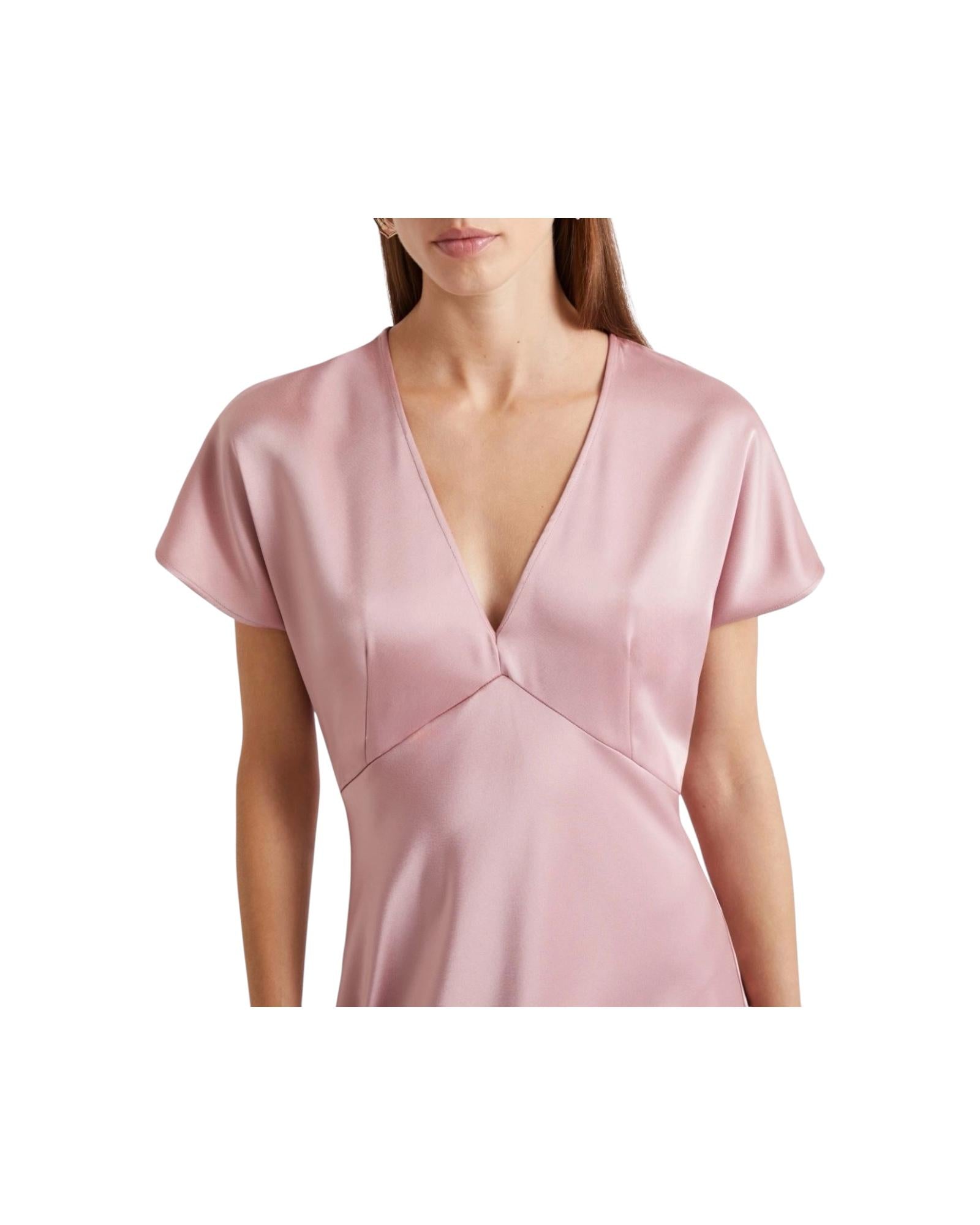 Abito in satin Rosa FALANGE 002 MARELLA 