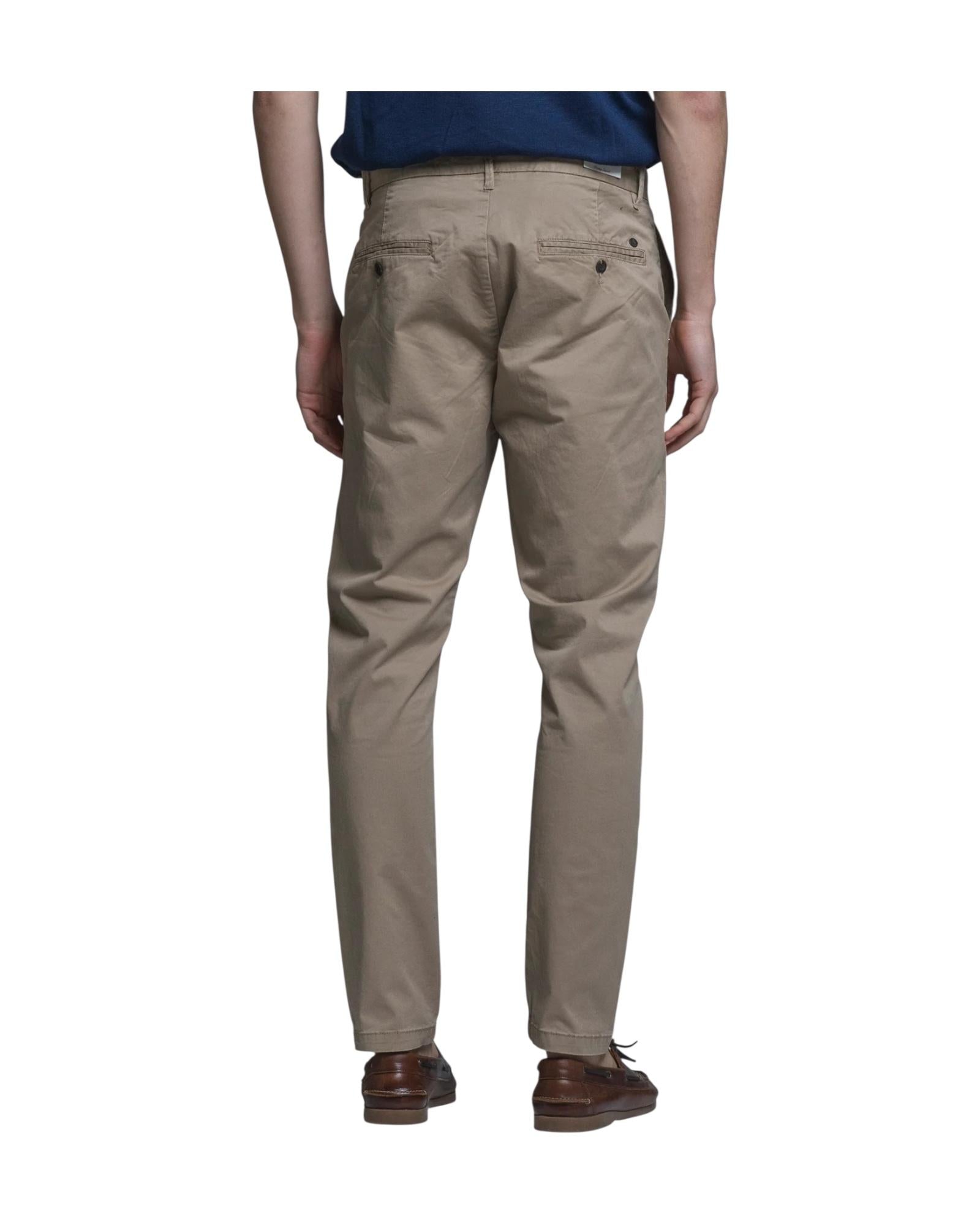 Pantalone Chino in cotone stretch Beige BRYAN GABC51 IMPURE 