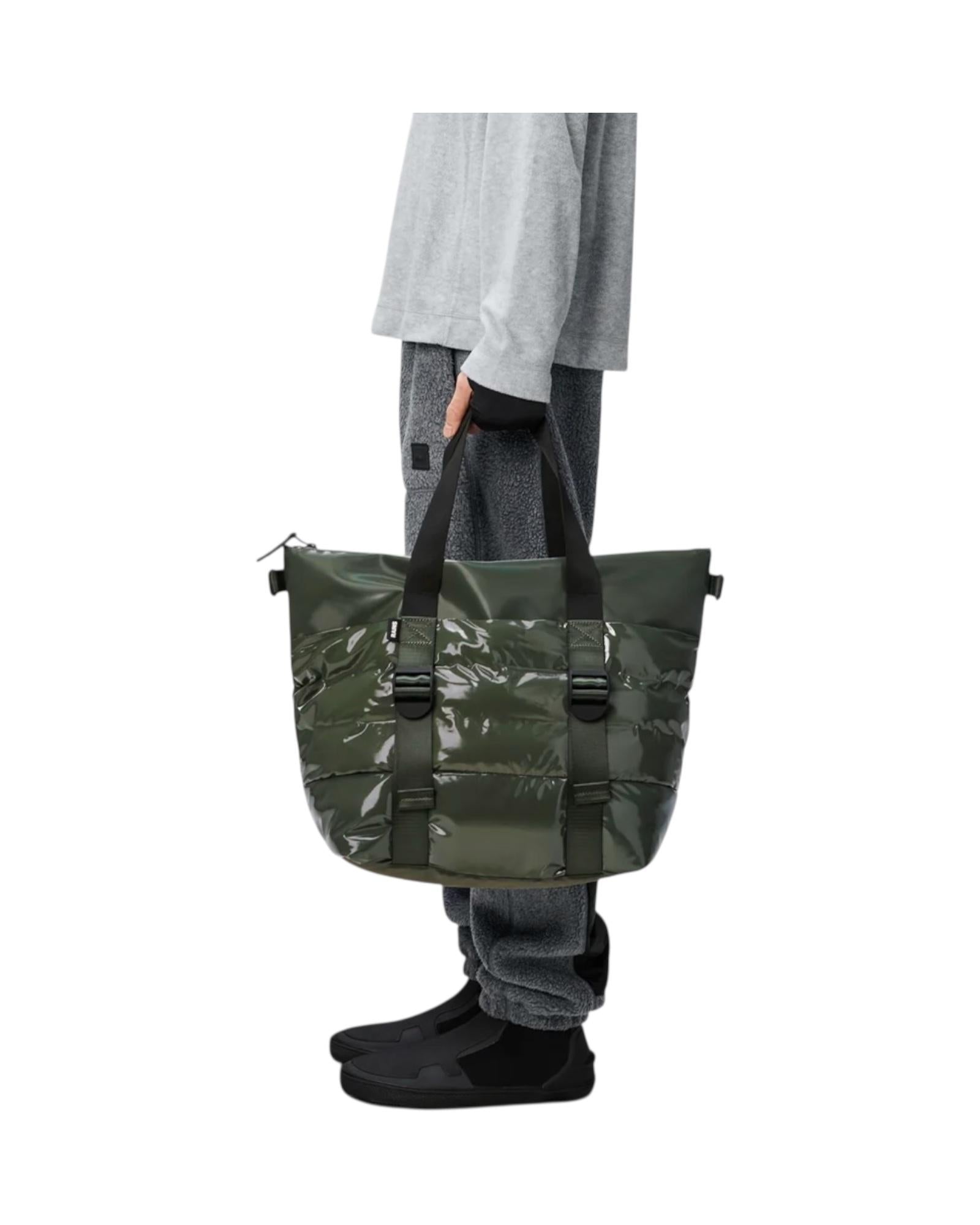 Puffer Mix Tote Bag Mini Swamp RA14010 SWA RAins 