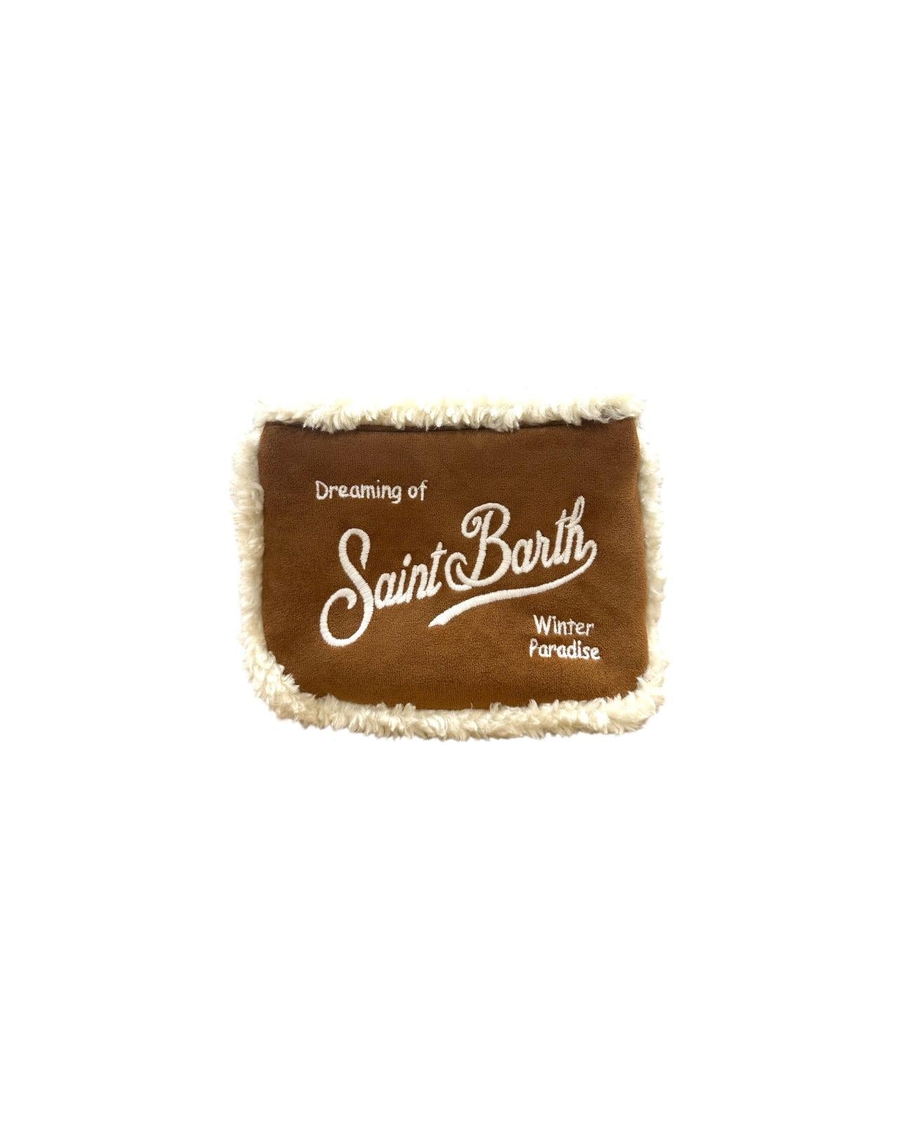 Pochette Aline Montone Marrone ALI0033 00486I MC2 SAINT BARTH