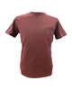 Orchard Piquet Men's T-shirt, burgundy.
