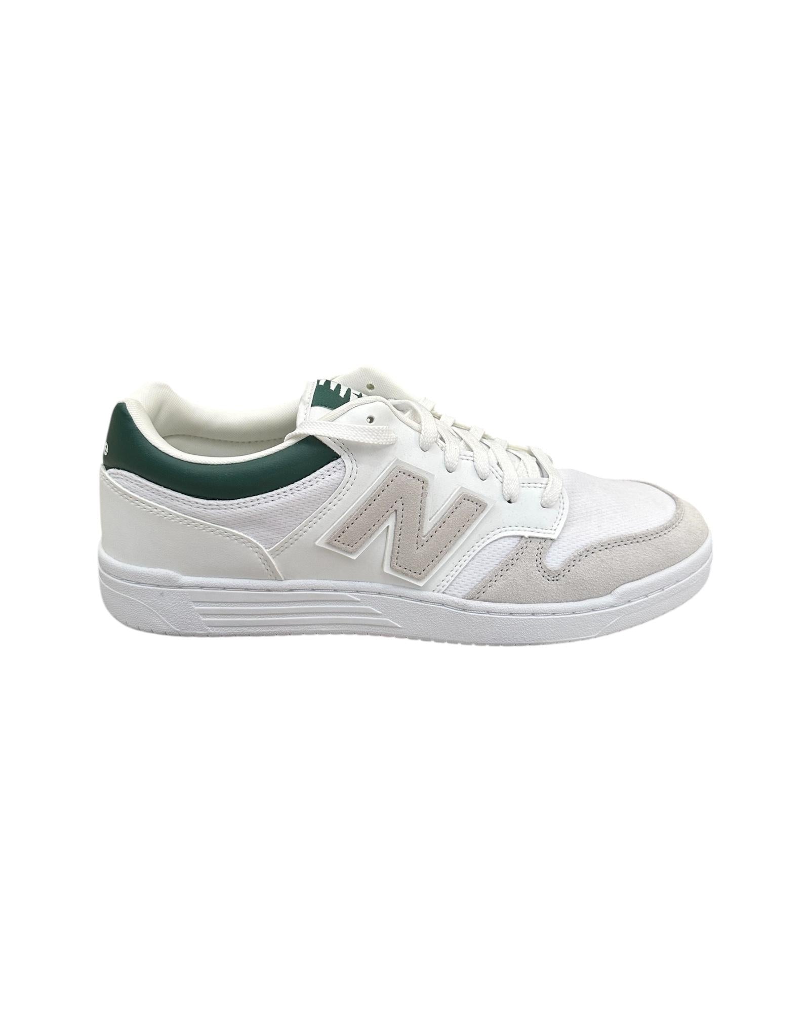 Sneakers Uomo 480 Bianco, beige e verde BB480LKD BIANCO/VERDE New balance