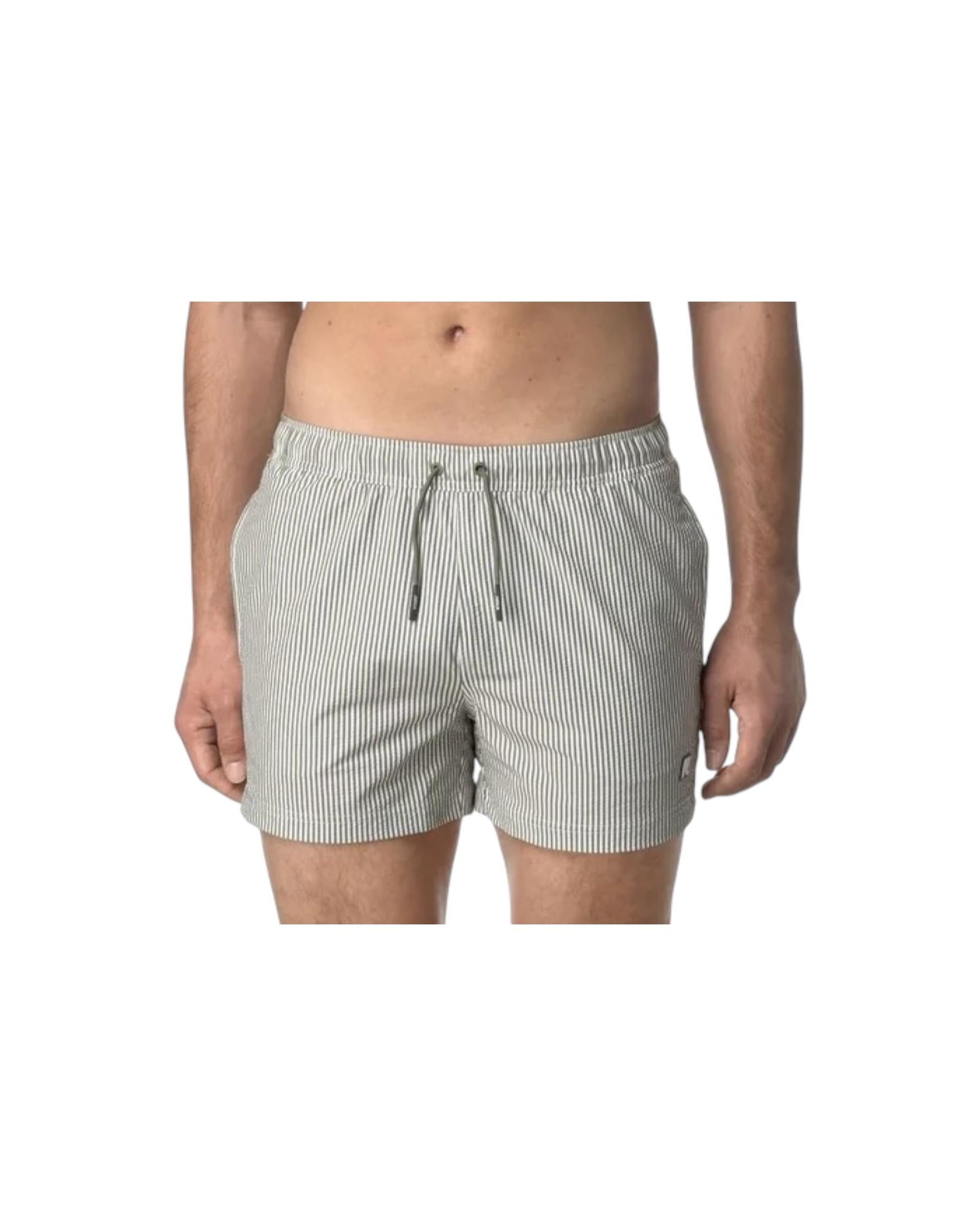 Costume a righe White-green lichen K8141KW AZX K-WAY 