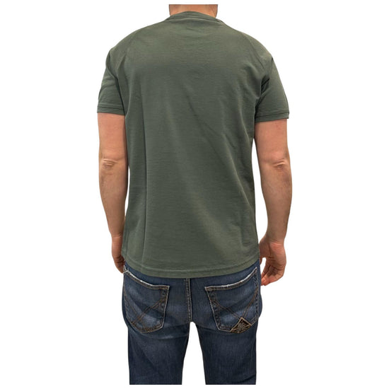 T-shirt Uomo Salem Raglan Piquet Green 1006 03 GREEN BL'KER 