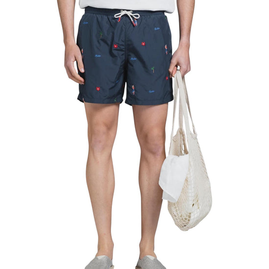 Costume con stampa all over RIOALOHAPLY NAVY IMPURE 