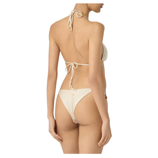 Bikini Beige con cahrms LEZ0001 01205L MC2 SAINT BARTH 