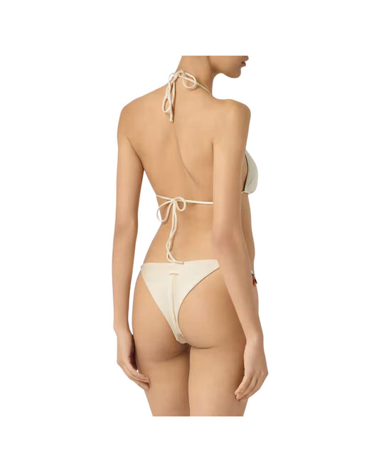 Bikini Beige con cahrms LEZ0001 01205L MC2 SAINT BARTH 