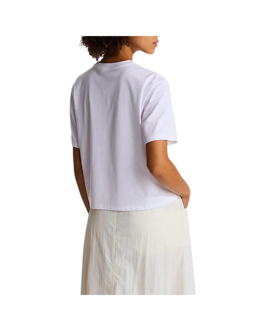 T-shirt evolution simple dome cropped relaxed White W EVO SD RELAXED WHITE THE NORTH FACE 
