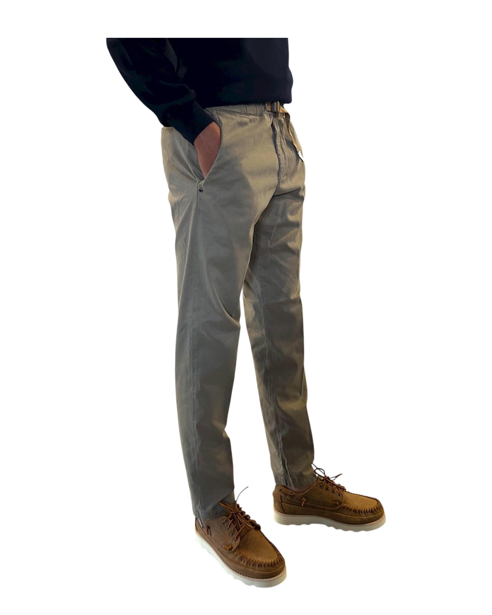 Pantalaccio in cotone Sabbia 25WSU66273 27 WHITESAND 