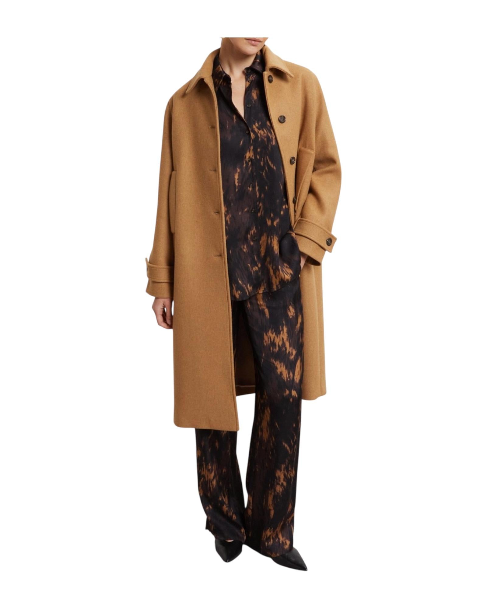 Cappotto midi misto lana Sesamo AND DJ0062 SESAMO OTTOD'AME 