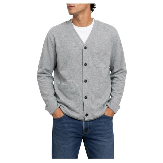 Cardigan in cotone Grigio LOS PEPES GRIGIO MENTORE 