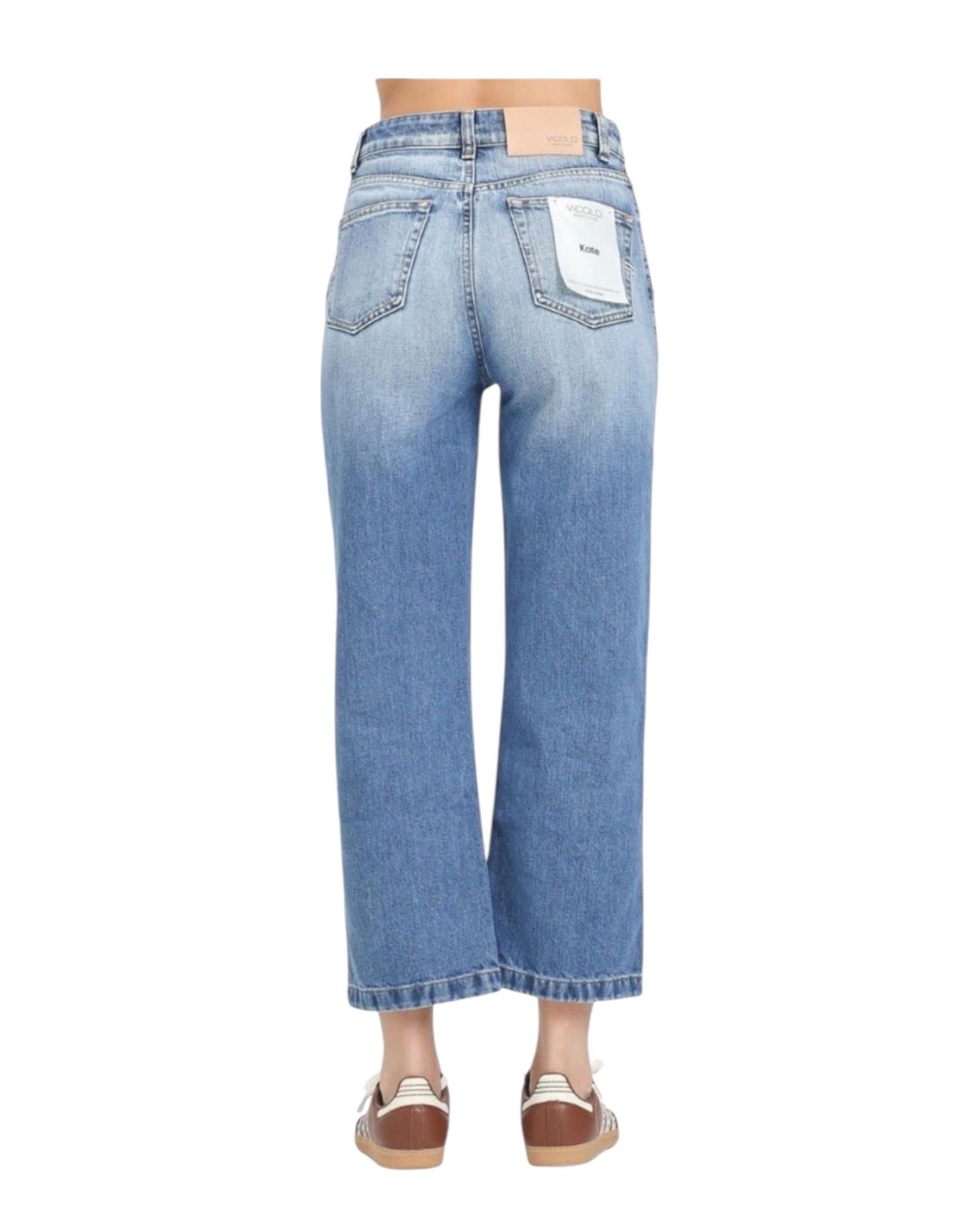 Jeans Kate Denim blu DF5125 DENIM BLU VICOLO 
