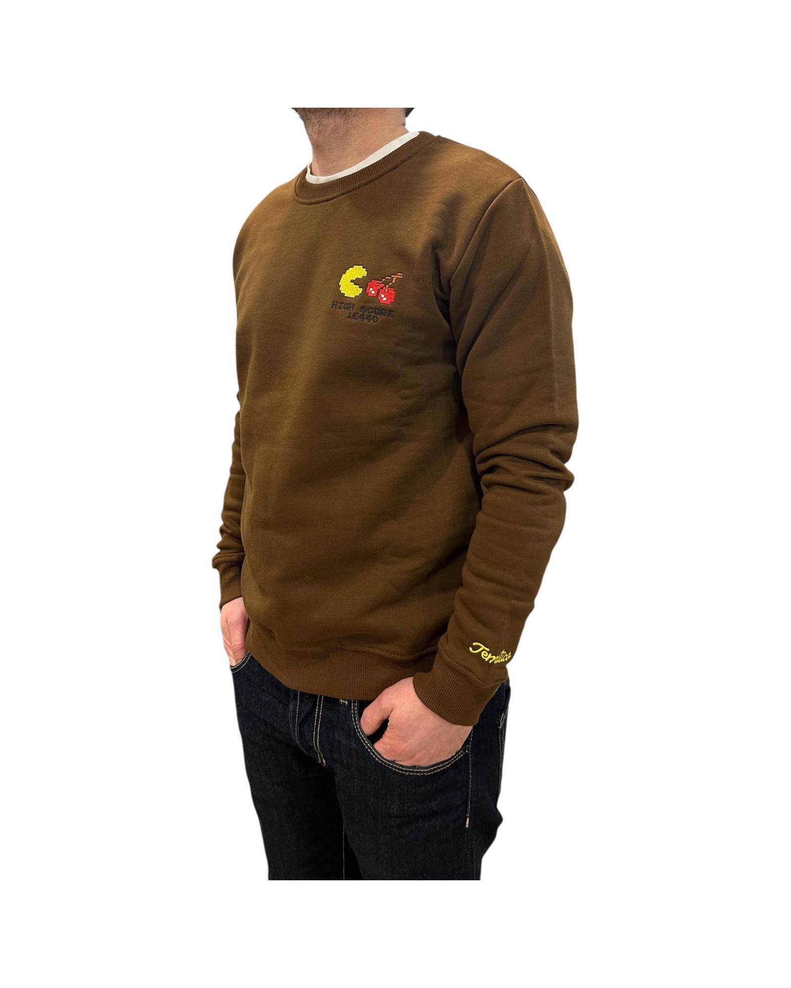 Felpa giricollo Cioccolato TMPAC40 CIOCCOLATO Tematico 