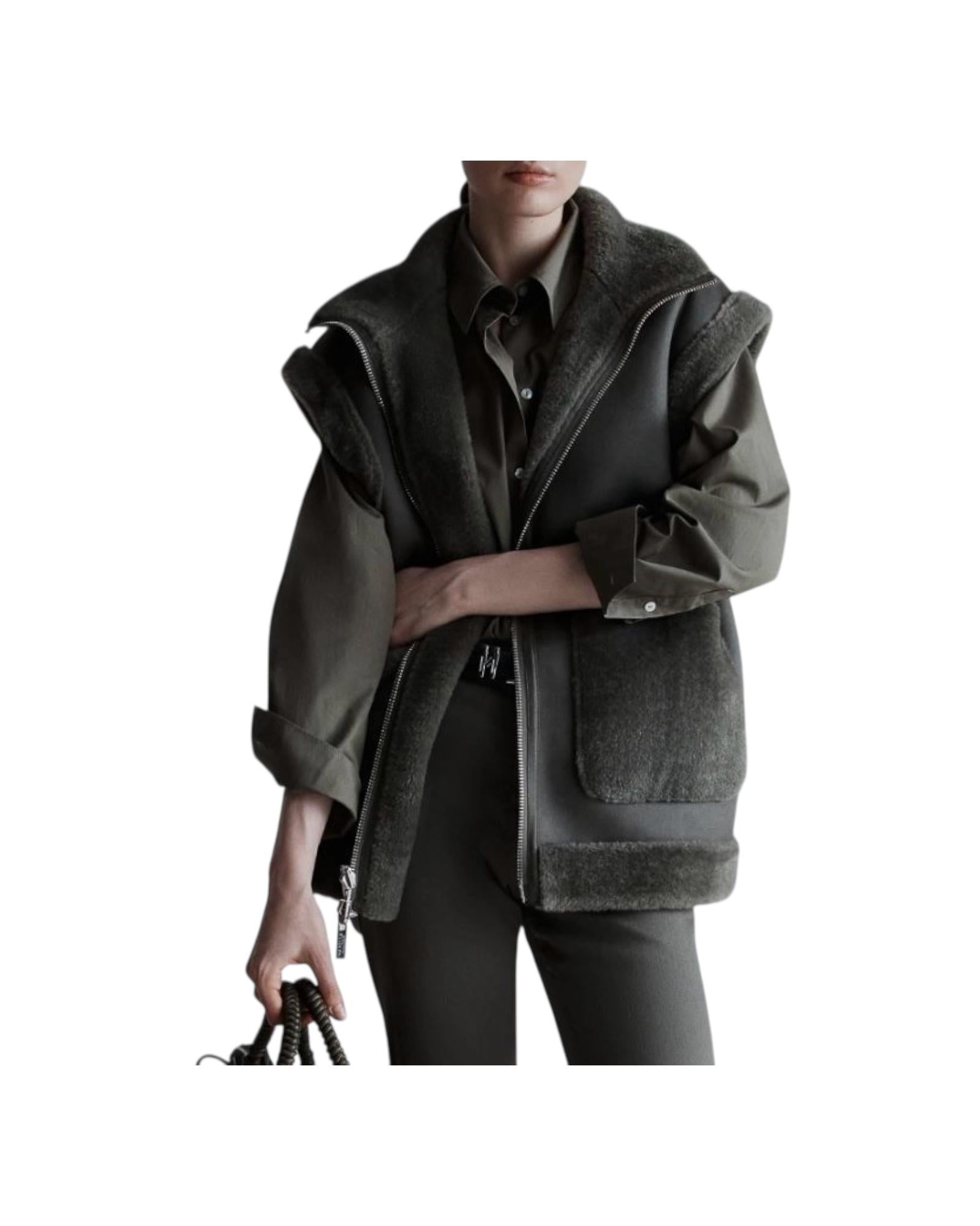 Gilet reversibile Oliva NAVAL 002 MARELLA