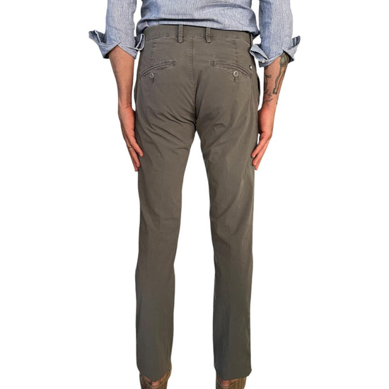 Pantalone Soho Popeline Mid grey 002 SOHO POPELINE MID GREY MODFITTERS 