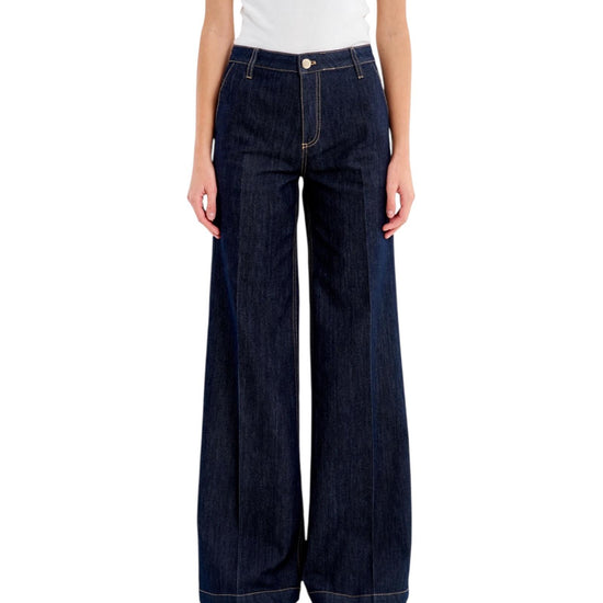 Jeans Elena Wide leg Rinse DAB5162 DENIM RINSE VICOLO 