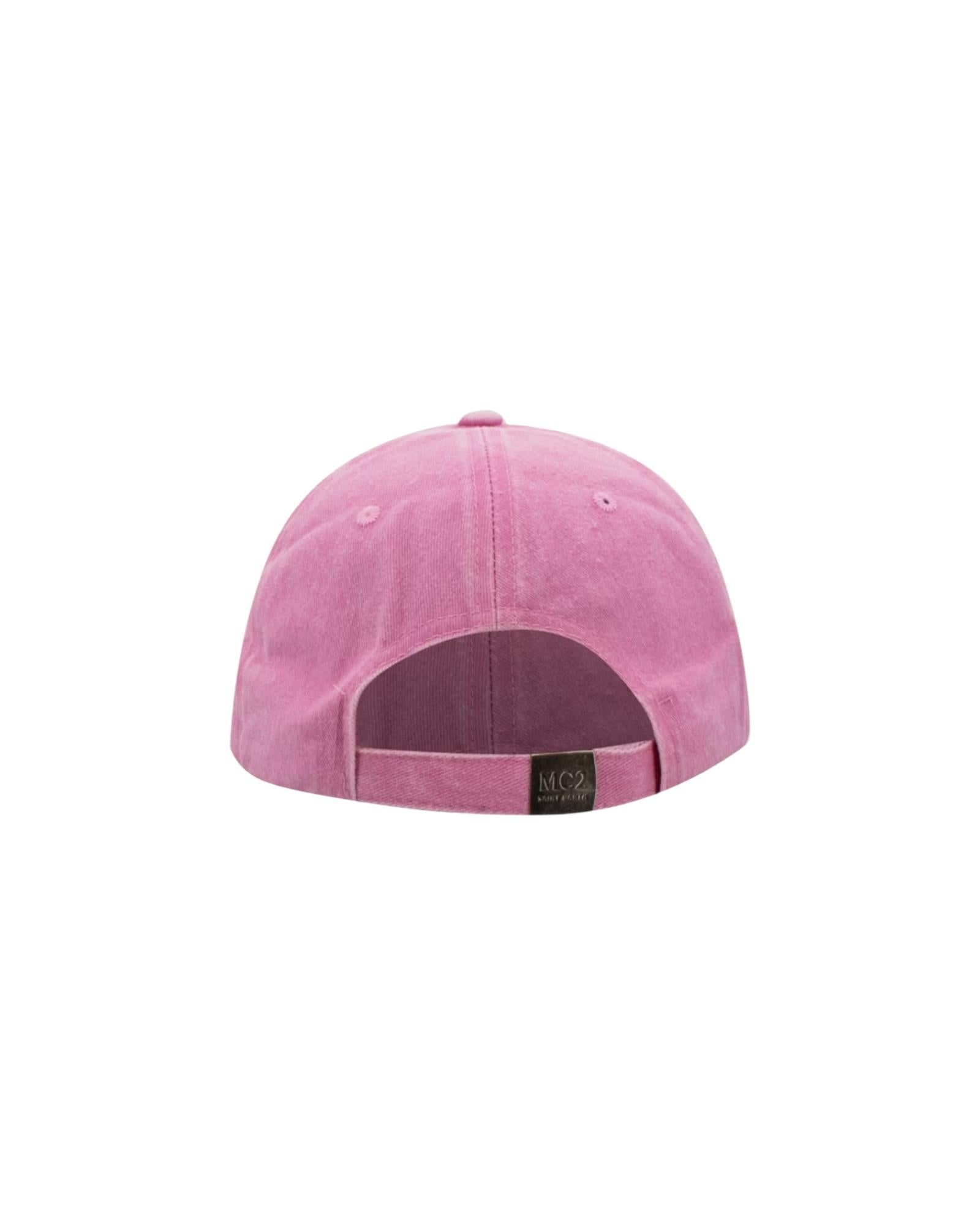 Cappellino Davis con ricamo Saint Barth Rosa DAS0004 02767L MC2 SAINT BARTH 