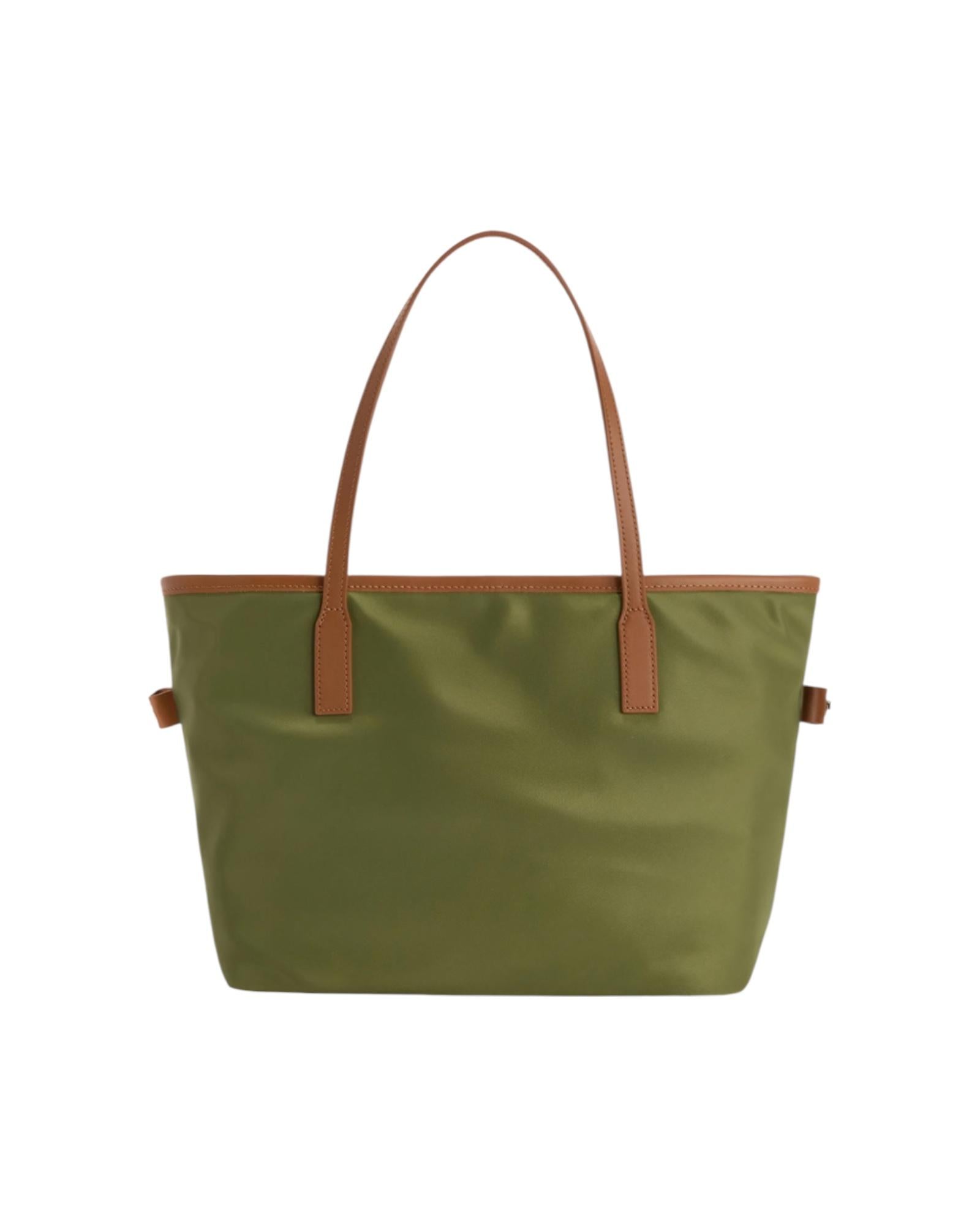 Borsa City Bag in nylon Verde CB0002 00219L MC2 SAINT BARTH 