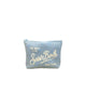 Pochette Aline terry embossed palm