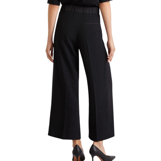 Pantalone in envers satin Nero GRACE 002 MARELLA 