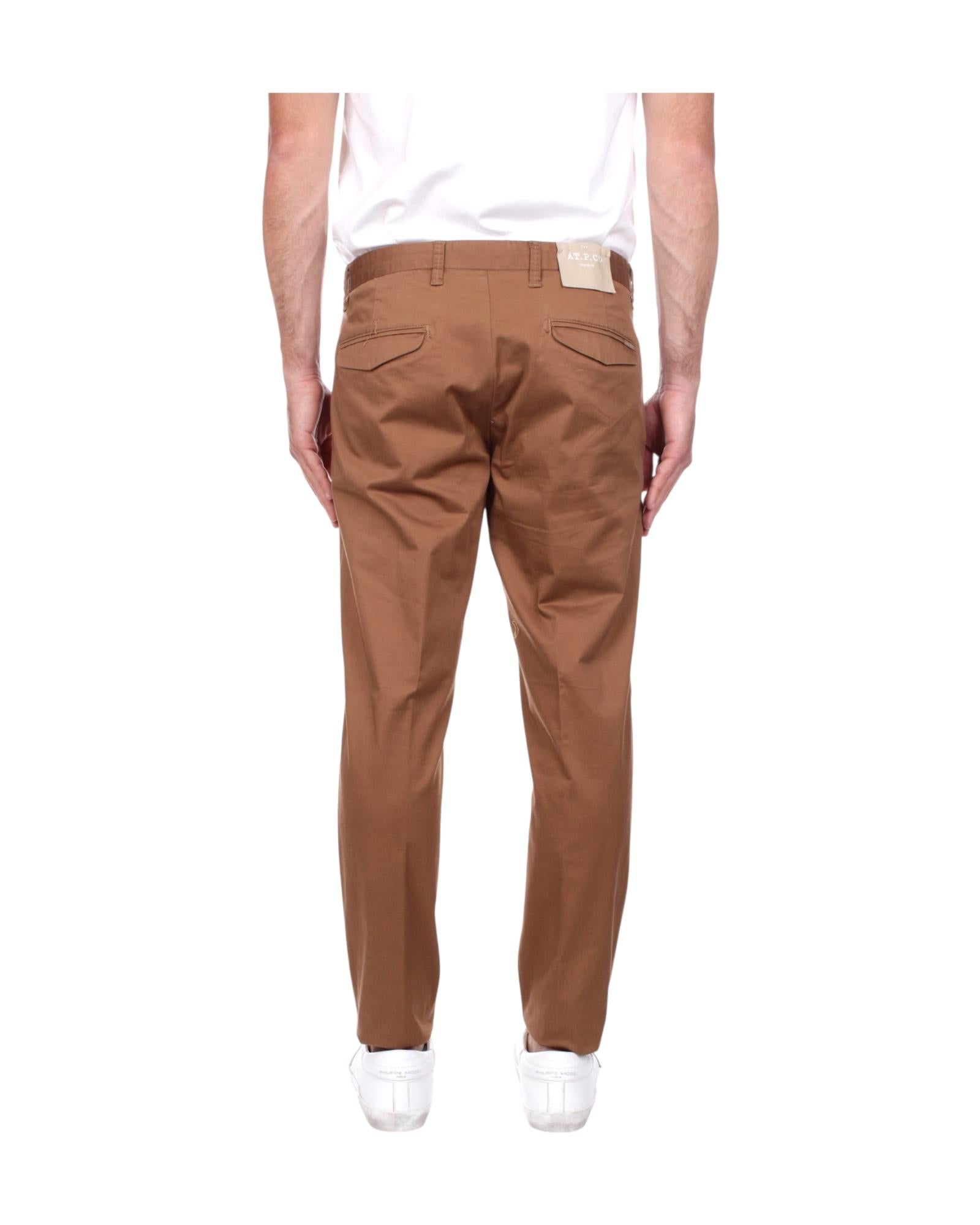 Pantalone Sasachino slim fit, cammello. A301SASA45TP200/T- 235 AT.P.CO 