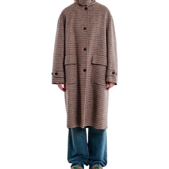 Cappotto a quadri Moro TF0017 MORO VICOLO 